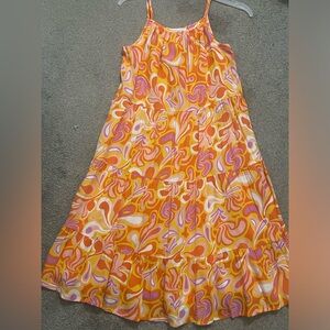 Beautiful spaghetti strap summer dress 10y/11yr